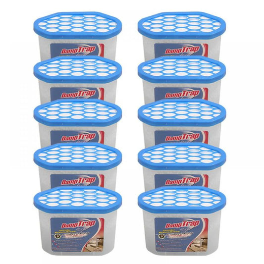 HULKLIFE Dehumidifier Box Of 250ml Calcium Chloride Condensation Remover Moisture Absorber Dehumidifiers for Damp Mould Moisture In Home Kitchen Wardrobe Bedroom