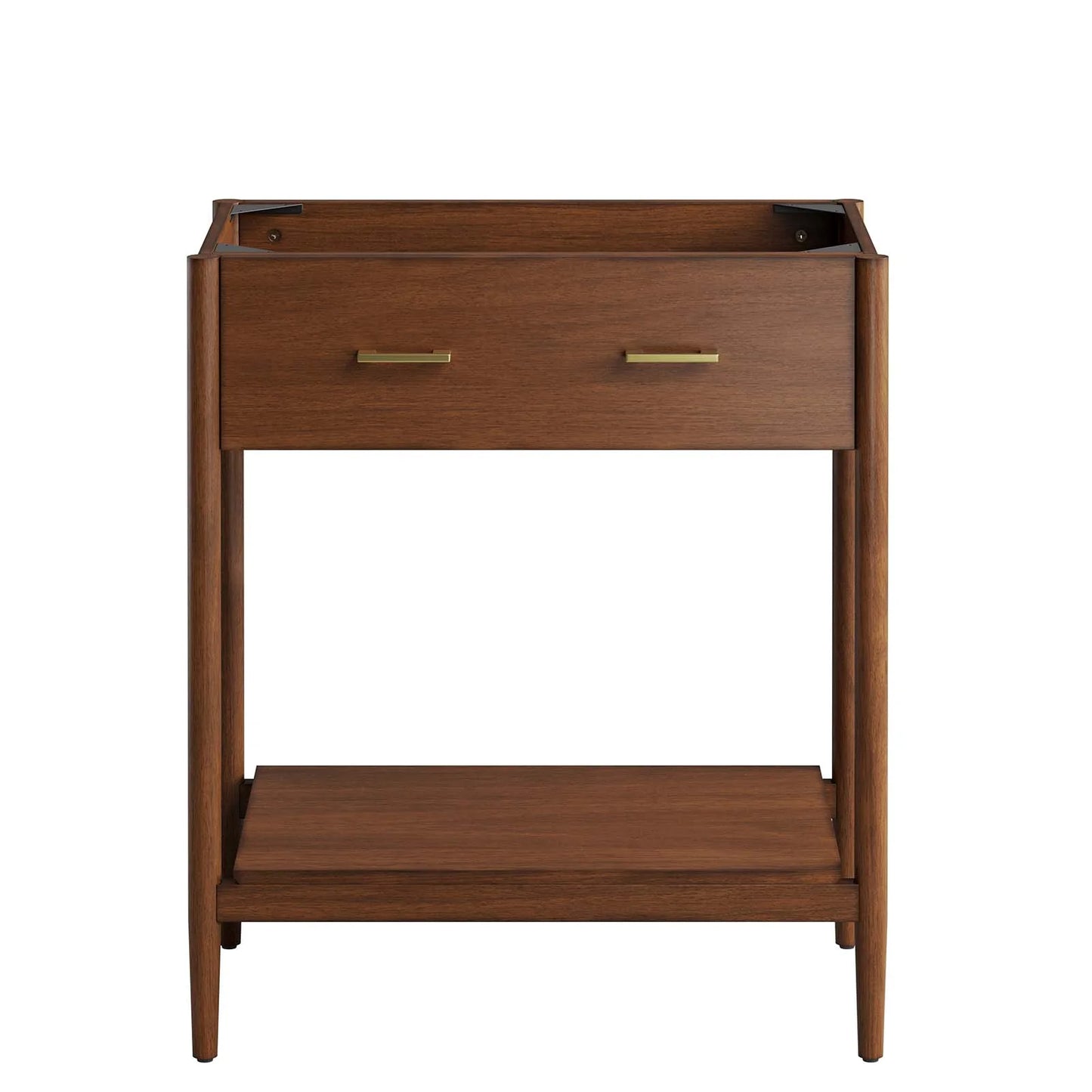 Modway Zaire 30" Bathroom Vanity Cabinet (Sink Basin Not Included) in Walnut
