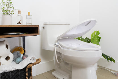 BidetMate 700 Series Electronic Smart Toilet Seat - White - Fits Elongated Toilets