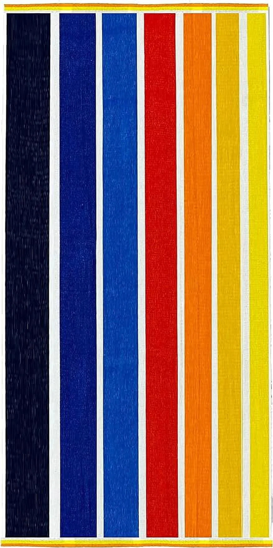 Ben Kaufman Sales 104850 30 x 60 in. Velour Graduated Stripe Towel, Multi Color - Pack of 24