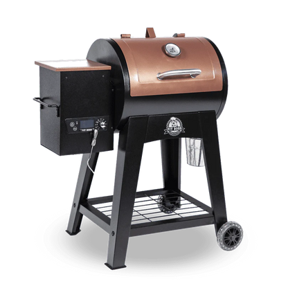 Lexington 540 Sq. In. Wood Pellet Grill With Flame Broiler and Meat Probe