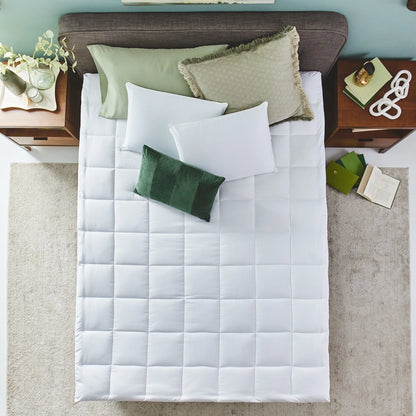 Sleep Innovations Memory Foam Mattress Topper, Queen, 4 Inch, Gel Dual Layer Plush