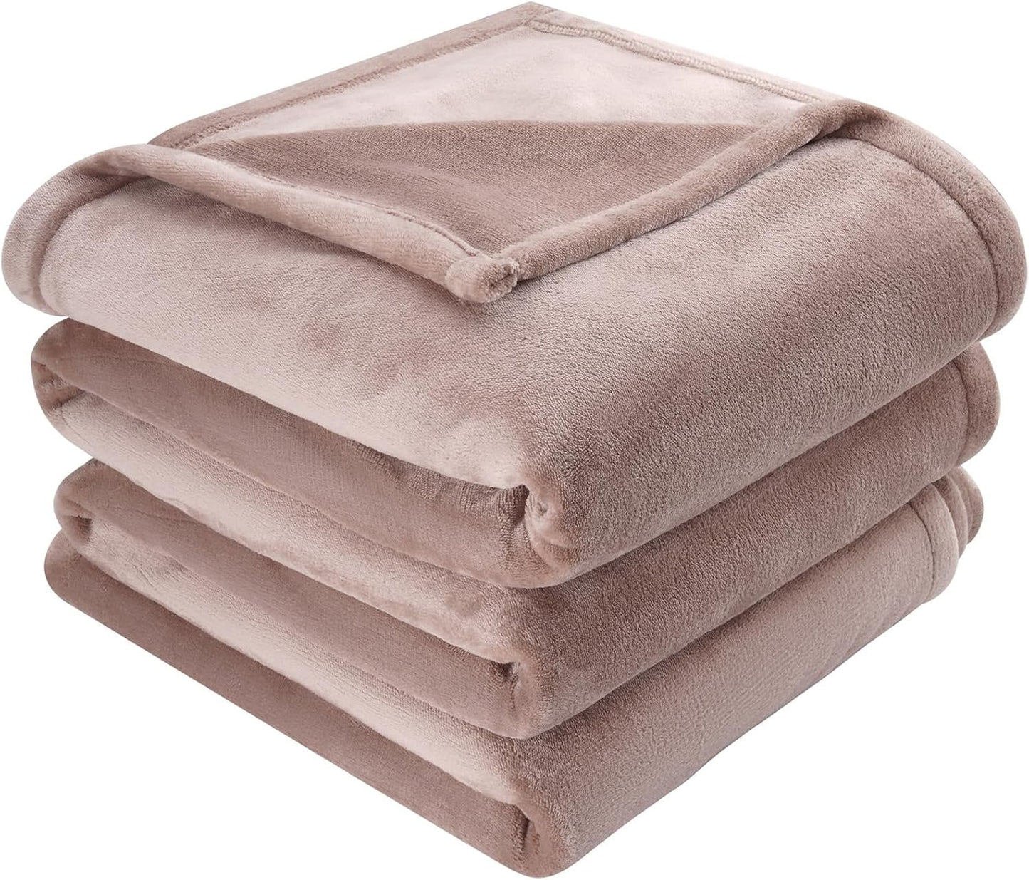 VEVOR Heated Blanket, 100"x90" King, Flannel, 10H Timer, 5 Heat Levels, Dual Control, Washable, ETL/FCC Certified (Beige)