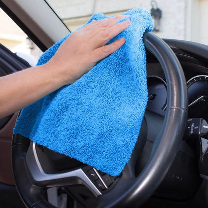 Auto Drive Multi-Purpose Microfiber Towel 4 Pack, Assorted Colors