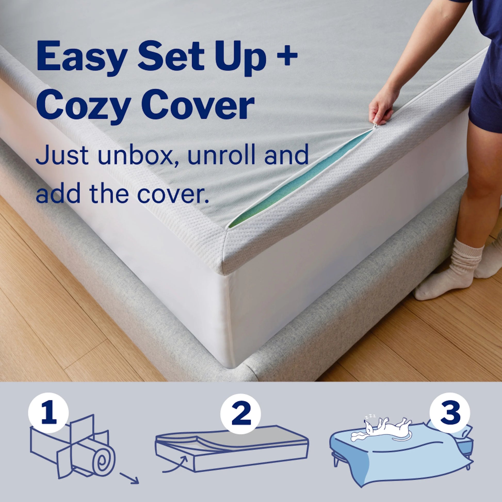 Essential 3" Mattress Topper