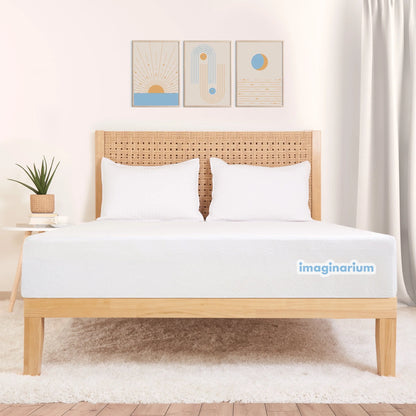Imaginarium 10" Hybrid of Memory Foam and Coils Mattress with Antimicrobial Treated Cover, King