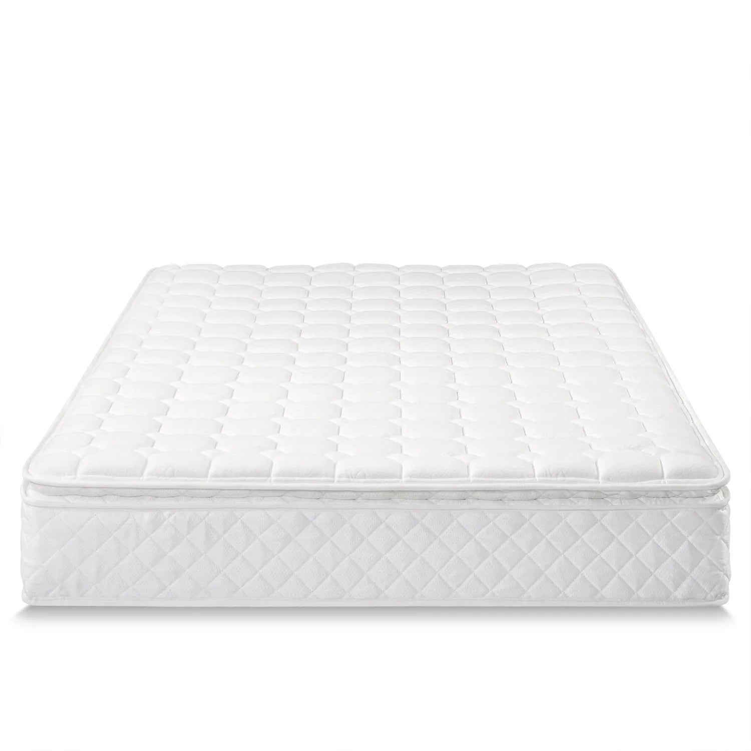 Zinus Dream Pillow Top 10" Hybrid of Comfort Foam and Pocket Spring Mattress, Full
