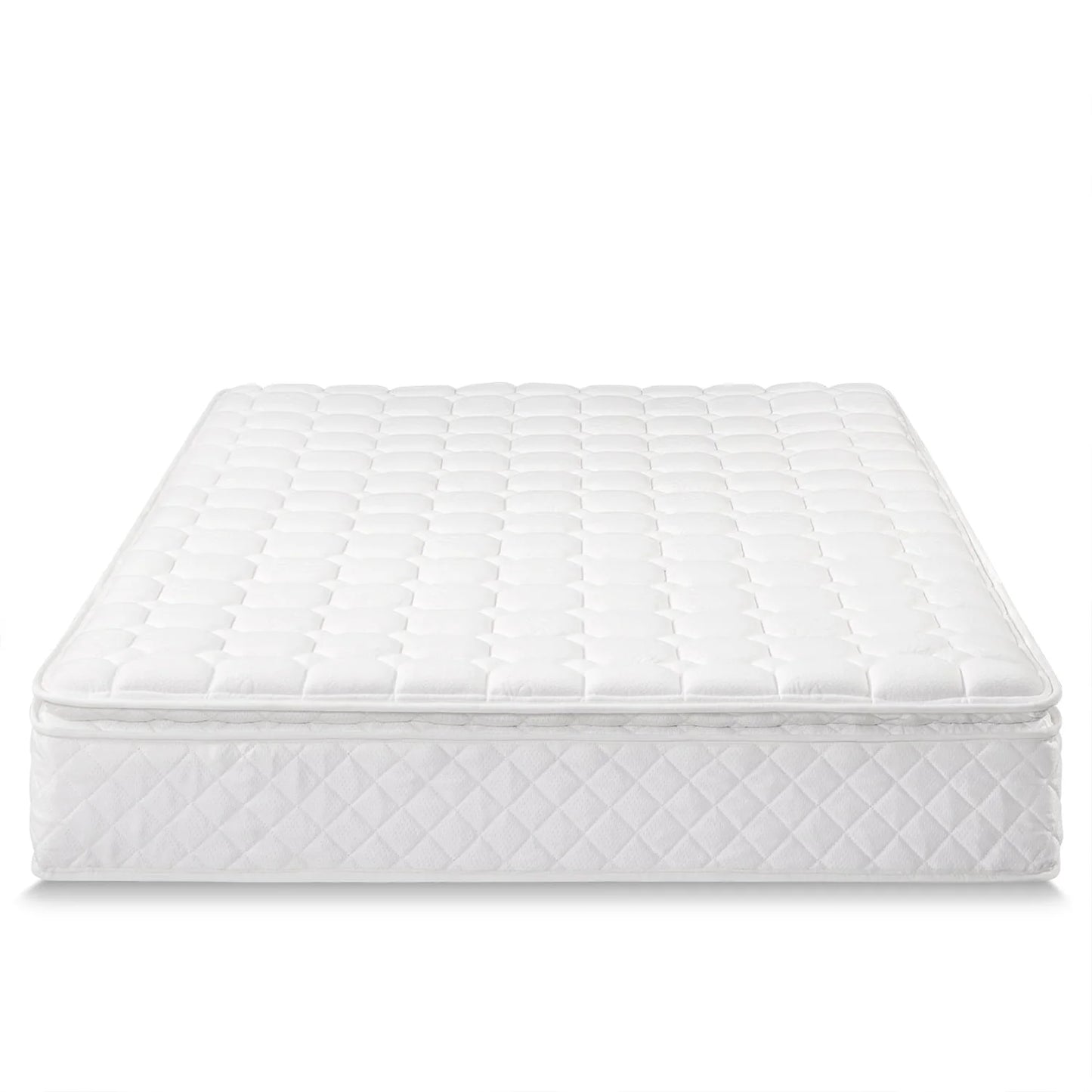 Zinus Dream Pillow Top 10" Hybrid of Comfort Foam and Pocket Spring Mattress, Full