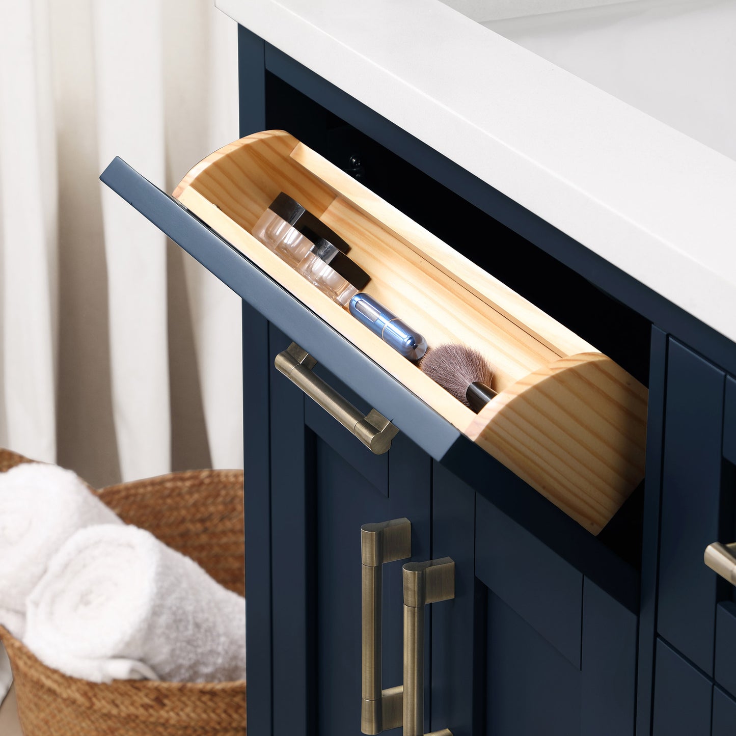 OVE Decors Lakeview Bath Vanity in Blue