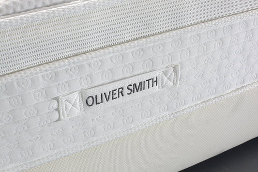 Oliver Smith Organic Cotton 12" Deluxe Sleep Plush w/Cool Memory Foam & Pocket Spring Mattress