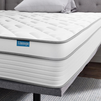 Linenspa Dreamer 12" Hybrid Mattress, Queen