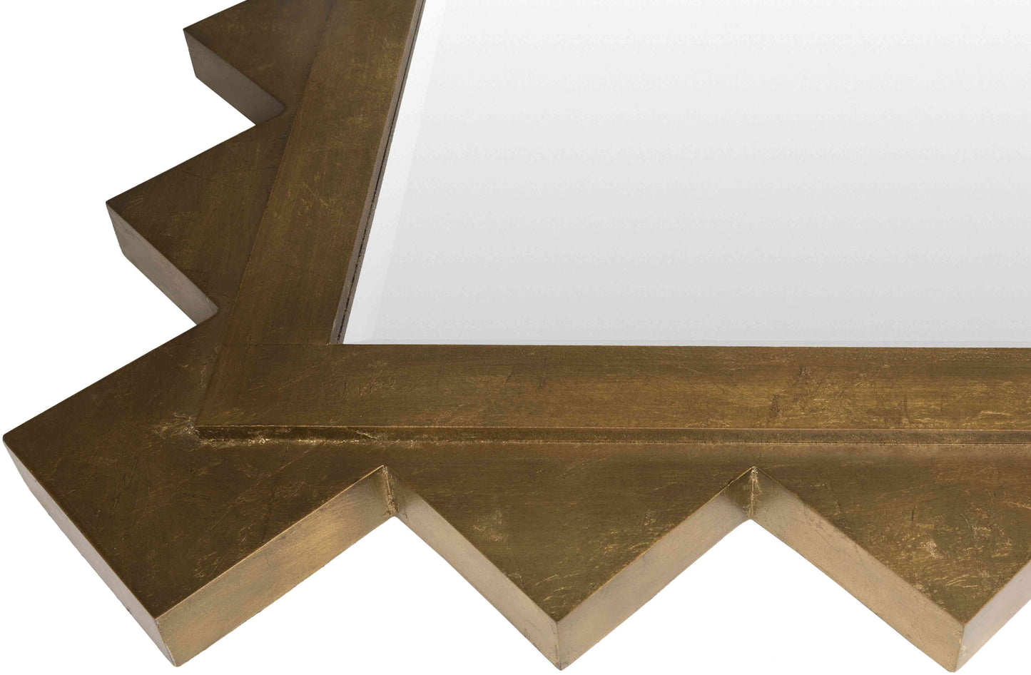 Mark& Day Wall Mirror, Houtdorp Traditional Gold Rectangle Vanity Mirrors for Bedroom Living Room Bathroom and Entryway Home Decor, Mounted Gilded Wood Frame Mirror for Walls (35"H x 25"W)