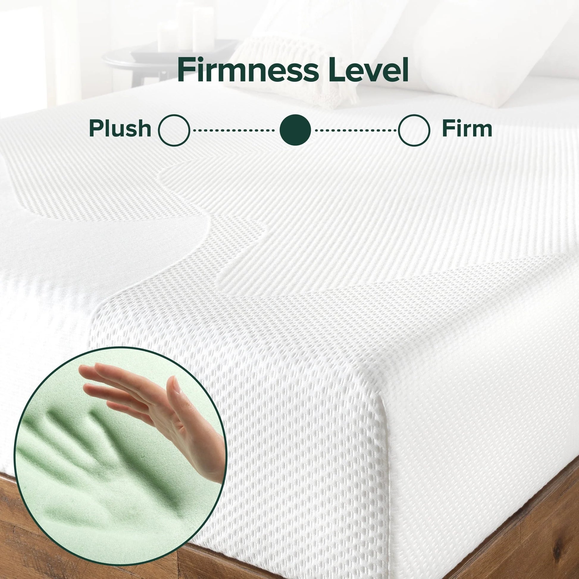 Spa Sensations Serenity by Zinus 8" Memory Foam Mattress, Full