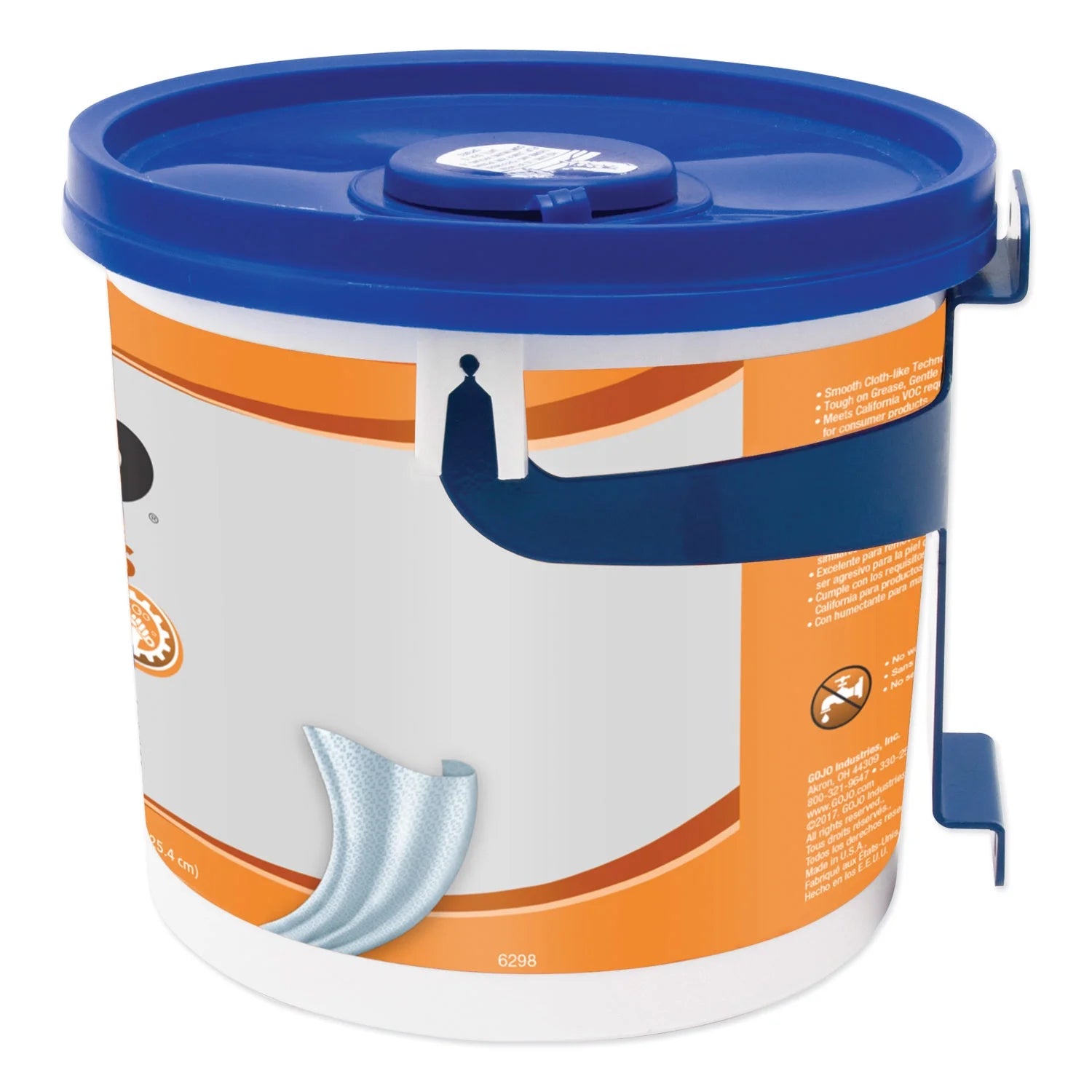 FAST TOWELS Hand Cleaning Towels, 7 3/4 x 11, 130/Bucket, 4 Buckets/Carton - GOJ6298