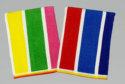 Ben Kaufman Sales 104850 30 x 60 in. Velour Graduated Stripe Towel, Multi Color - Pack of 24