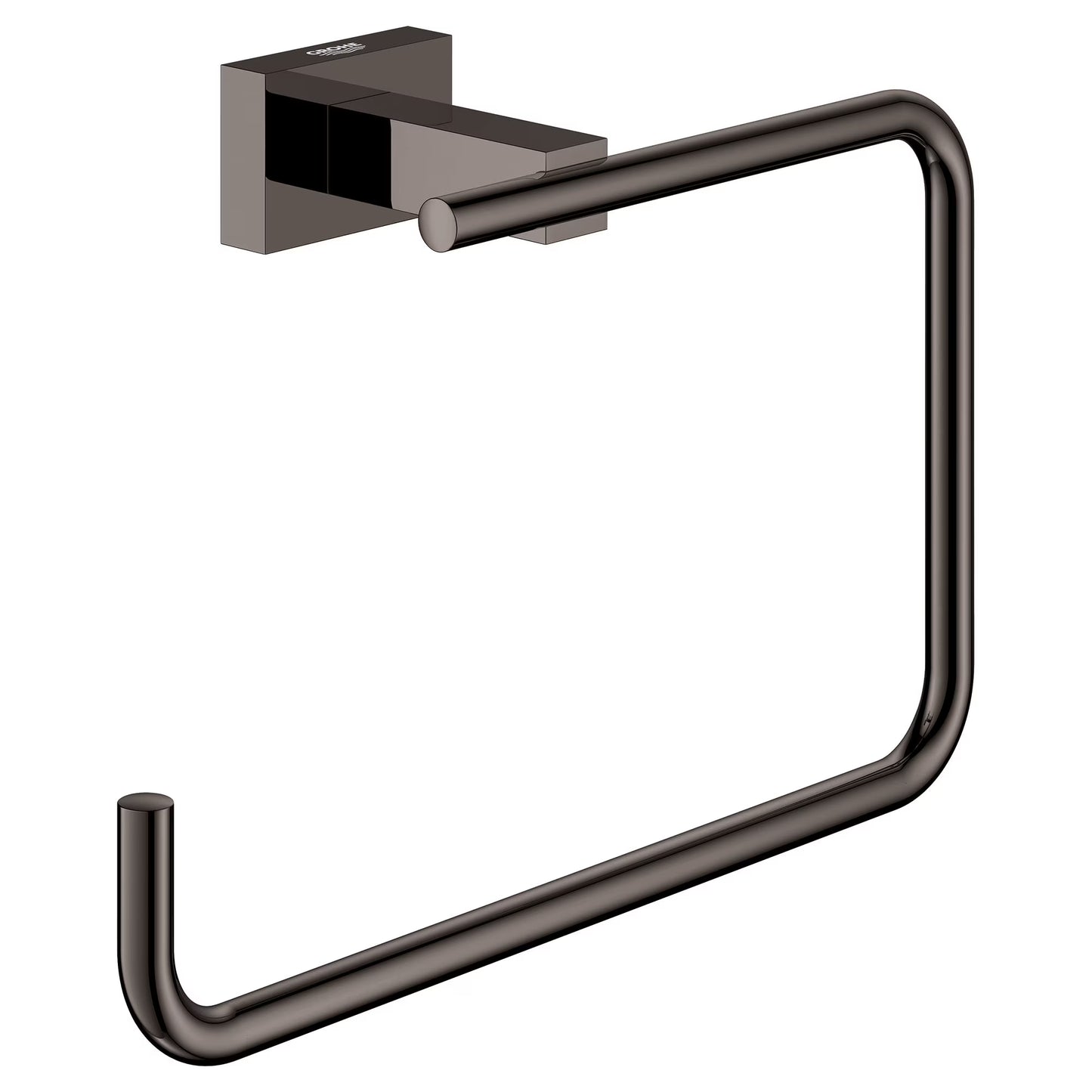 Grohe Essentials Cube 405102431 8" Towel Ring in Matte Black