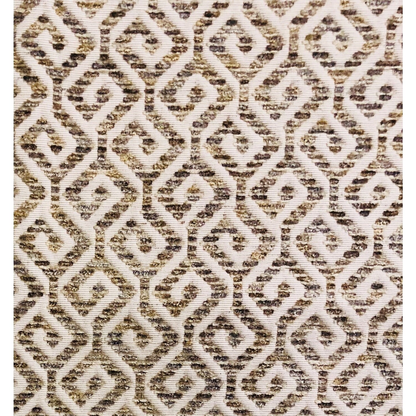 Plutus 20" x 30" Omni Maze Luxury Throw Pillow in Truffle Brown Shades