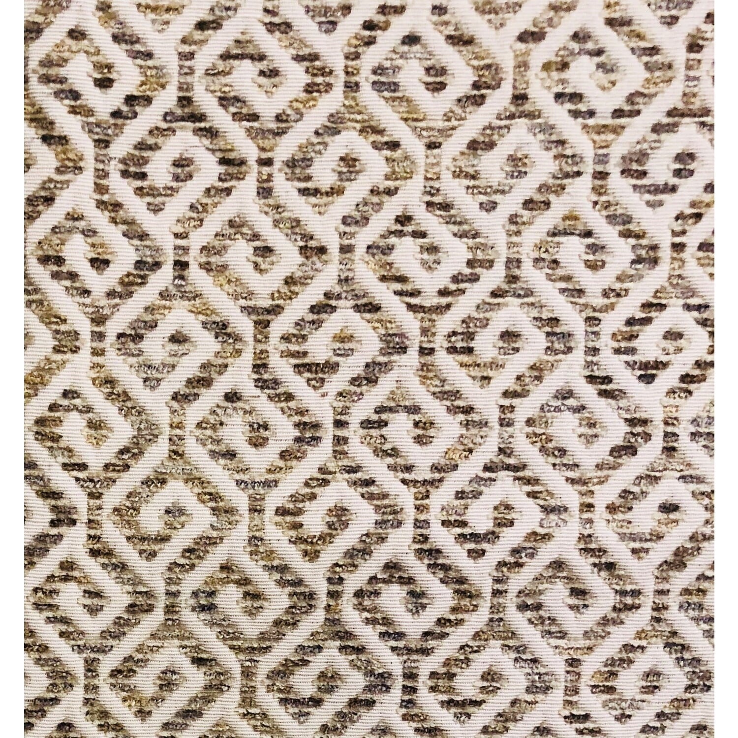 Plutus 20" x 30" Omni Maze Luxury Throw Pillow in Truffle Brown Shades