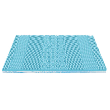 Boyd Sleep 4” Seven-Zone Cooling Gel & Copper Infused Memory Foam Mattress Topper