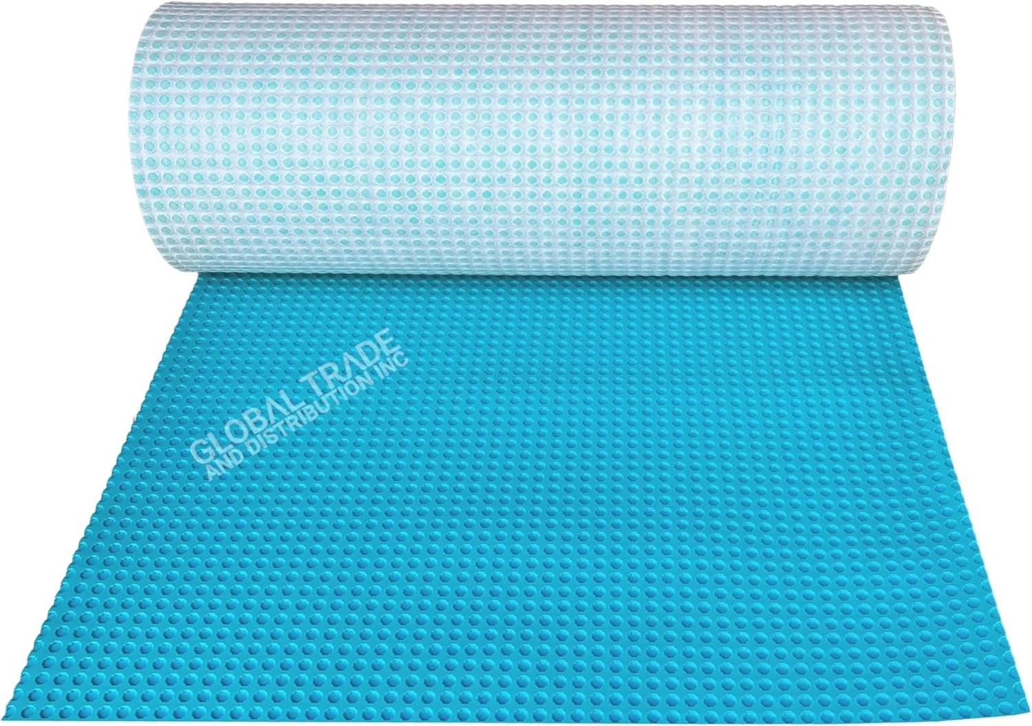 Uncoupling Waterproofing Membrane Roll, 54 Sq Ft (3.3 Ft x 16.4 Ft), 1/8'' Anti-Fracture Mat, Crack Isolation Flooring Underlayment for Bathroom Floor Tile, Subfloor