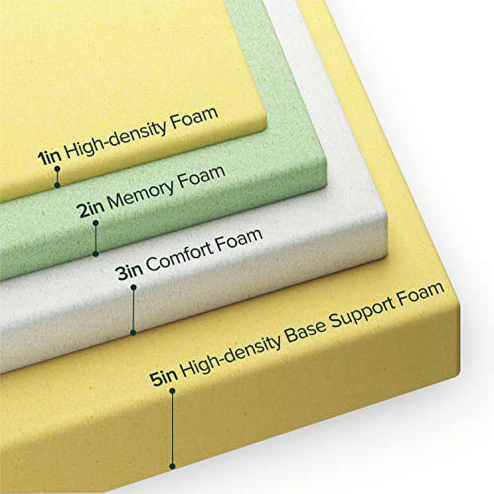 ZINUS 12 Inch Cloud Memory Foam Mattress/Pressure Relieving/Bed-in-a-Box/CertiPUR-US Certified, King