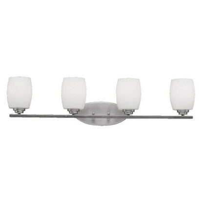 Eileen 4-Light 34′′ Bathroom Vanity Light in Brushed Nickel