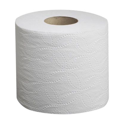 Georgia Pacific Professional Pacific Blue Basic Bathroom Tissue, Septic Safe, 2-Ply, White, 550 Sheets/Roll, 80 Rolls/Carton -GPC1988001