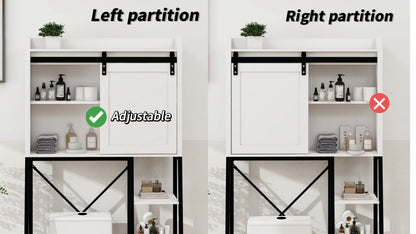 CNCJ Over The Toilet Storage Cabinet Bathroom Shelves