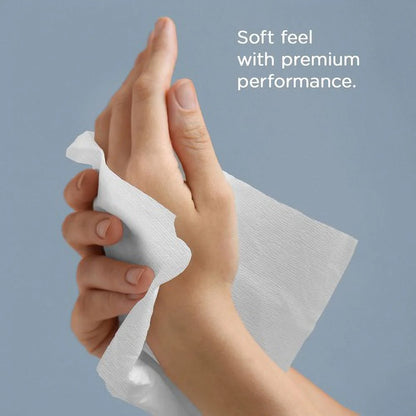Scott Hard Roll Towels 8" x 425 ft - White - Paper - Absorbent, Nonperforated - 12/Carton