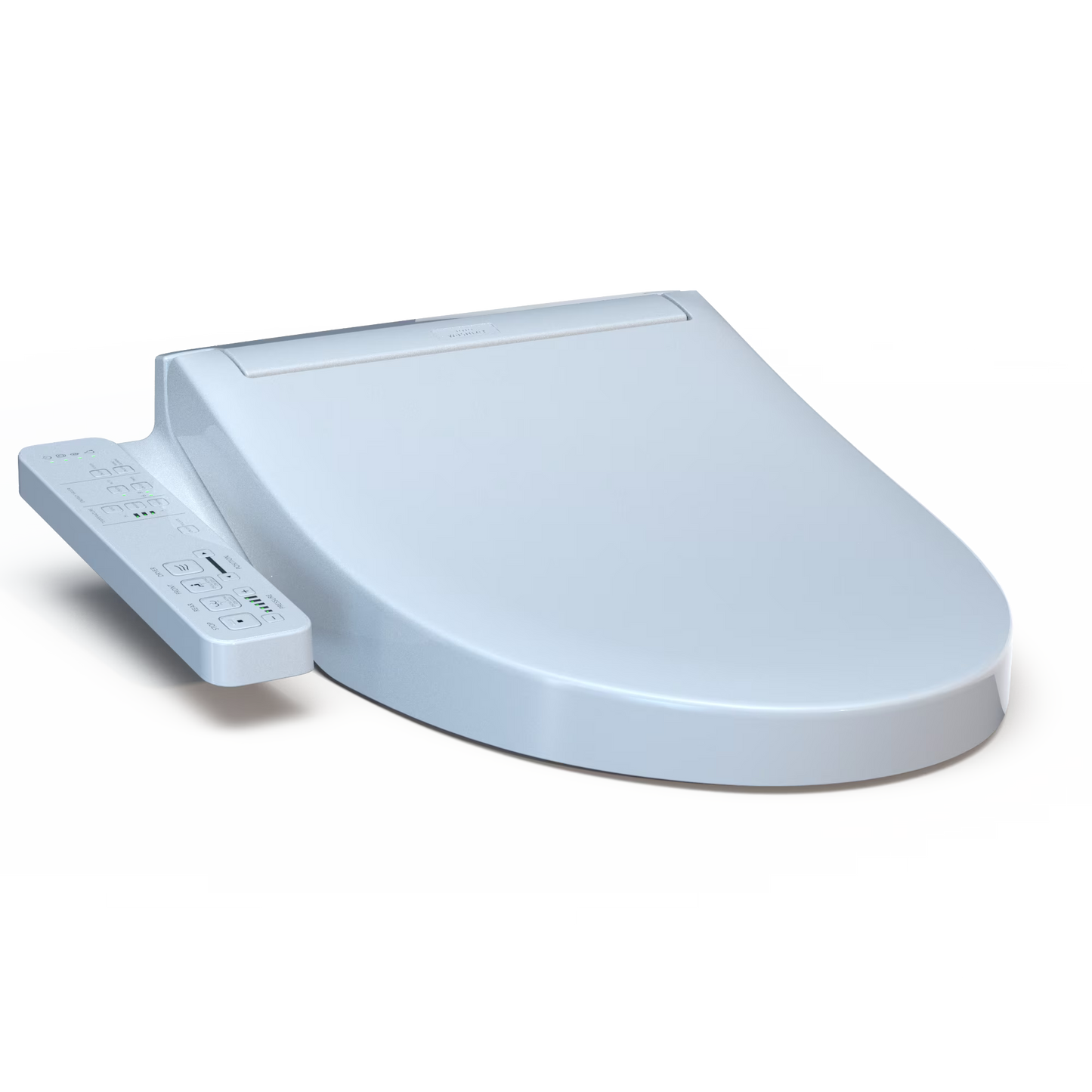 TOTO® WASHLET® KC2 Electronic Bidet Toilet Seat with Heated Seat and SoftClose Lid, Elongated, Cotton White - SW3024#01