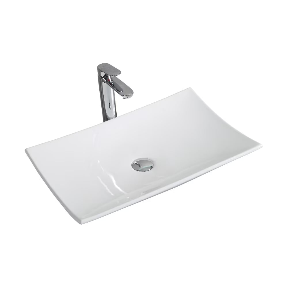 Annecy 23.5°?Rectangle Vessel Bathroom Sink