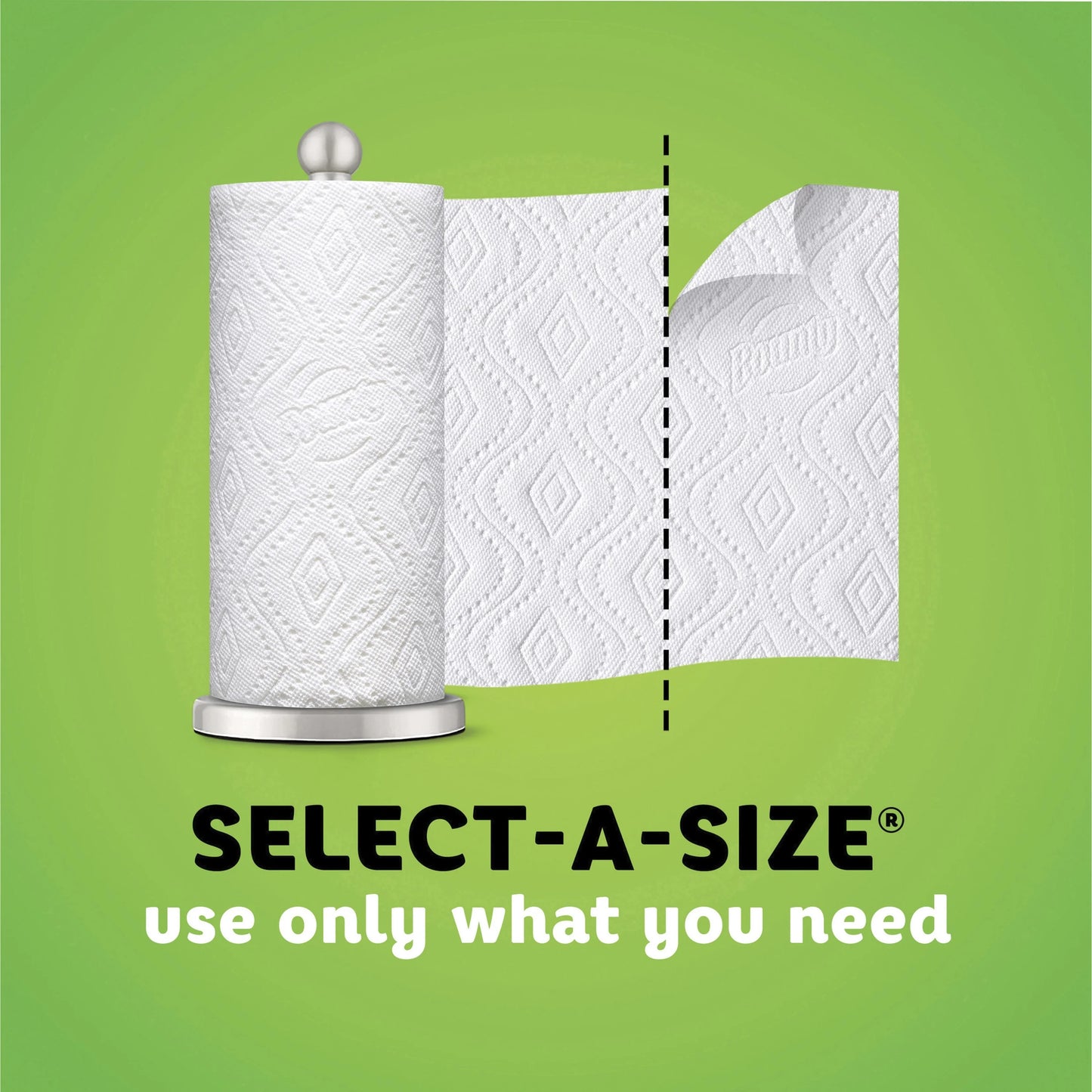 Select-a-size Paper Towels, 2-ply, White, 5.9 X 11, 83 Sheets/roll