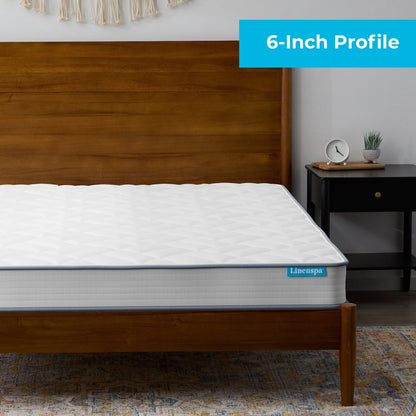 Linenspa Explorer 6" Innerspring Mattress, Queen