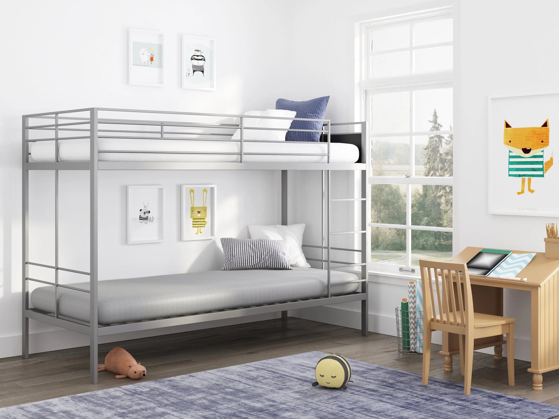 NapQueen Rainbow 5" Memory Foam Twin Mattress, White