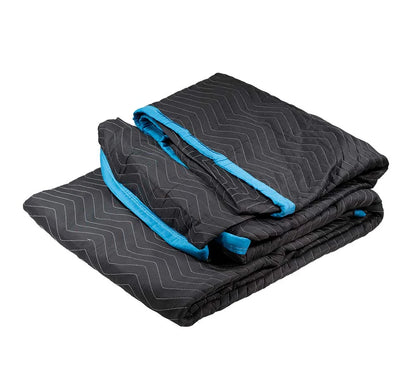 Quilted Moving Storage Blanket for Sofa and Couch - 38"x108"x46" Polyester Reusable, and Washable Zig-Zag Stitching Furniture Moving Cover