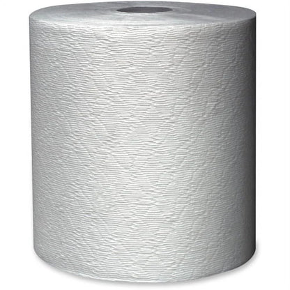 Scott Hard Roll Towels 8" x 425 ft - White - Paper - Absorbent, Nonperforated - 12/Carton