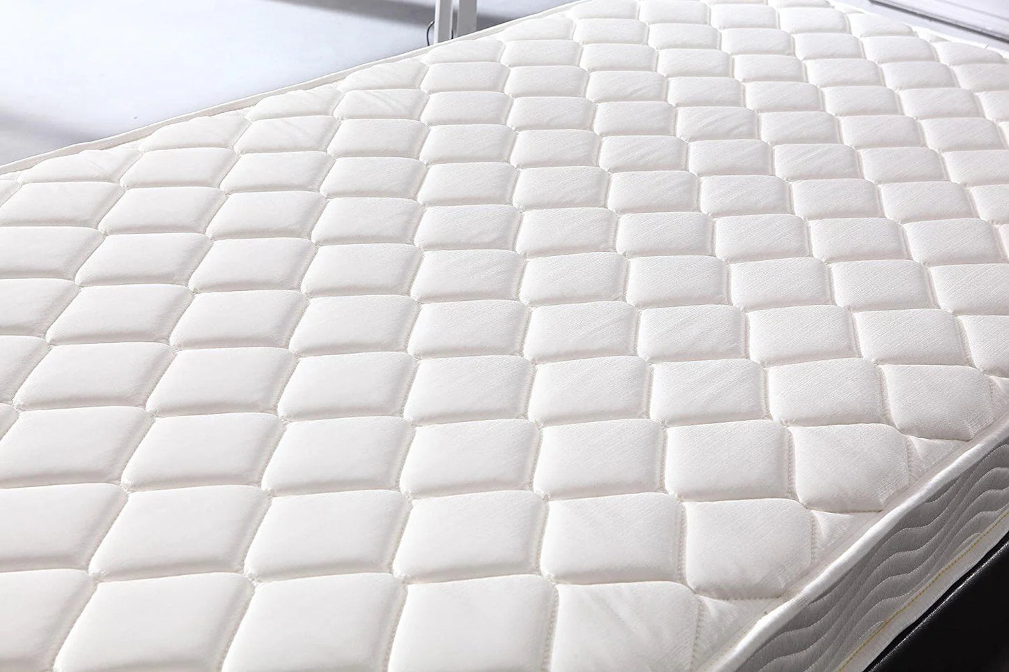 LIFE Home Spring 6" Twin Mattress, White