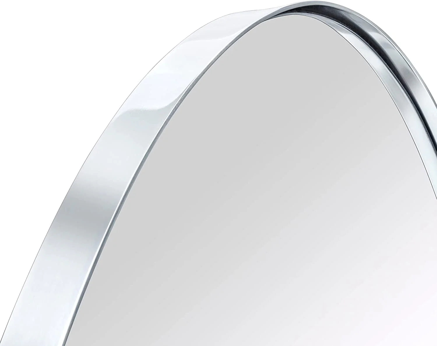 Oval Recessed Bathroom Medicine Cabinet With Mirror Stainless Steel Metal Framed Oblong Pill Shaped Bathroom Cabinet With Mirror 16X33''