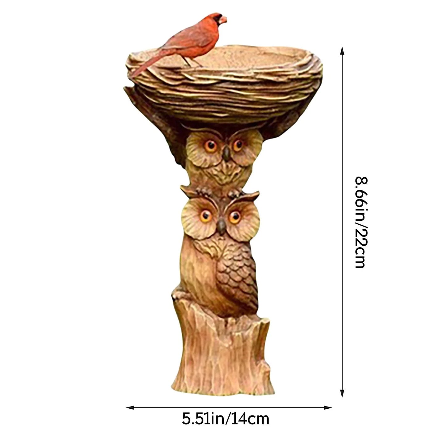 Home Decor Resin Birdbath Polyresin Antique Garden Bird Bath for Home Garden Yard As Shown