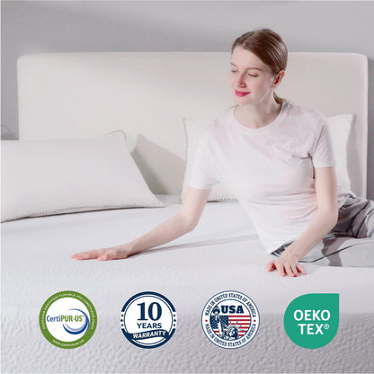 MLILY Essence Sleep 6" Twin Size Memory Foam Mattress