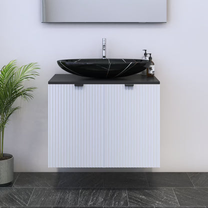 Nicole 2D 80 Floating Bathroom Vanity (32" Width)