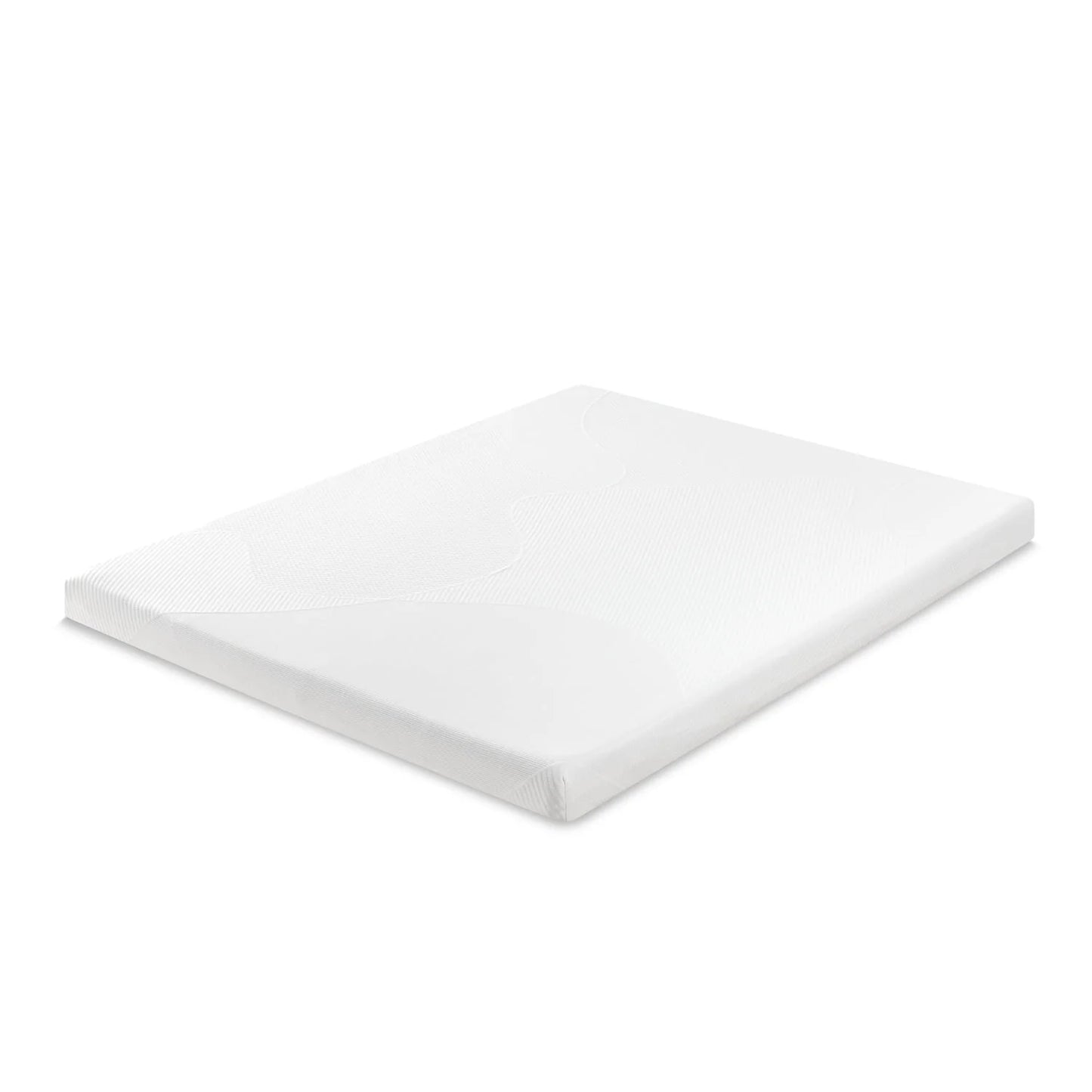 Zinus Spa Sensations 4" Memory Foam Mattress Topper with Theratouch, Queen