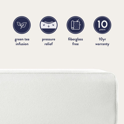 Best Price Mattress Signature 6" Green Tea Memory Foam Mattress, Twin