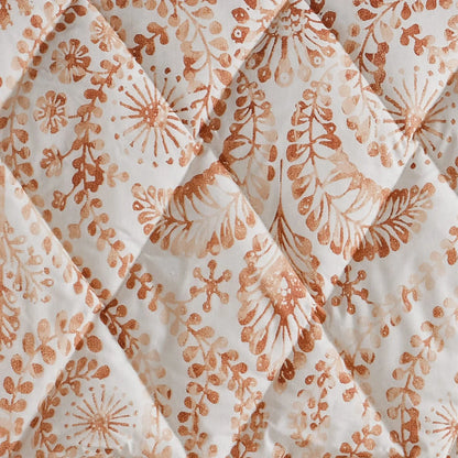Istanbul Collection Handmade Comforter Set + Sheet Set - 9 Piece Set - Cotton Blend - Modern, Comforter, Matching Shams and Throw Pillows