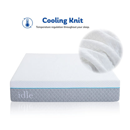 MLILY Idle 12 inch Gel Memory Foam Mattress, Twin Size Mattress in a Box, Medium