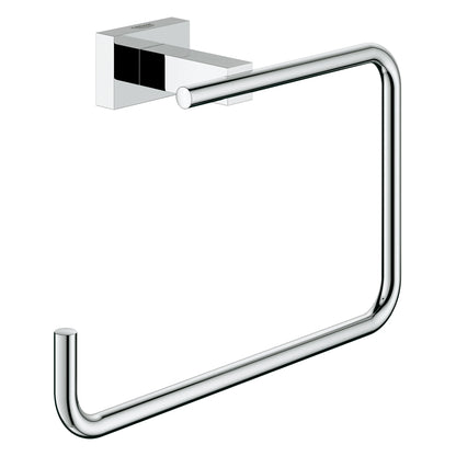 Grohe Essentials Cube 405102431 8" Towel Ring in Matte Black