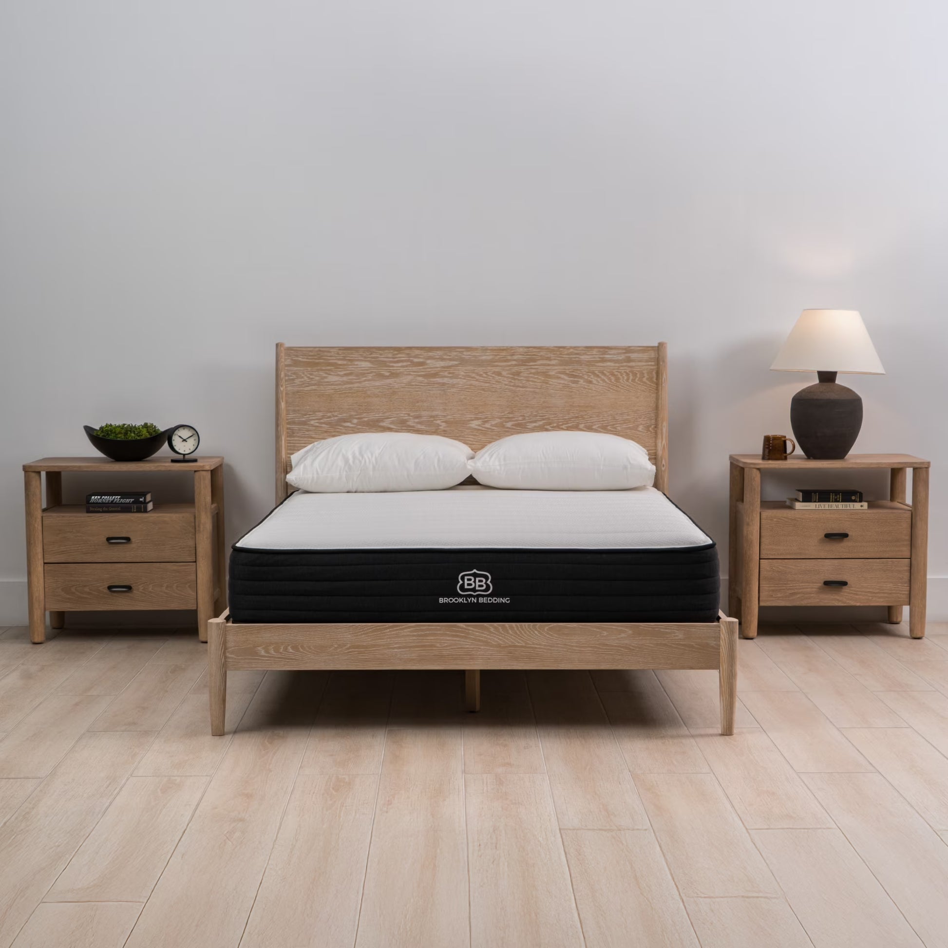 Brooklyn Bedding 10" Harper Hybrid Gel Memory Foam Mattress in a Box, Queen