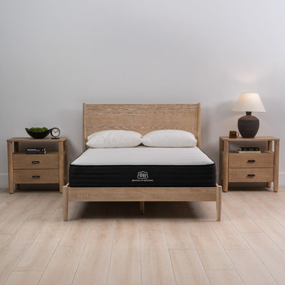 Brooklyn Bedding 10" Harper Hybrid Gel Memory Foam Mattress in a Box, Queen