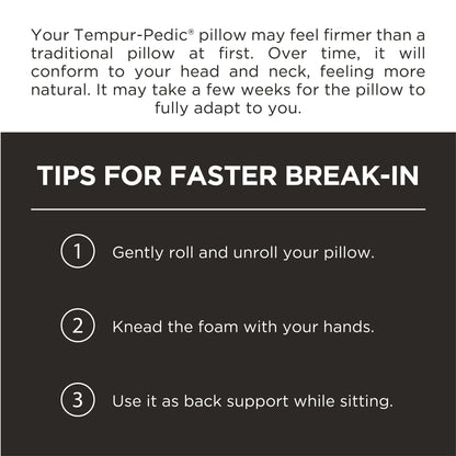 Tempur-Pedic Cooling Bed Pillow - Two Pack