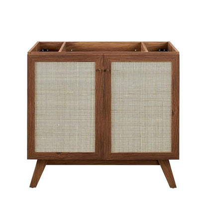 Modway Soma 36°?Bathroom Vanity Cabinet (Sink Basin Not Included) in Walnut
